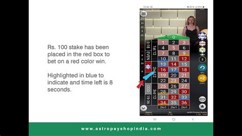 How to play live roulette table in BET365 .